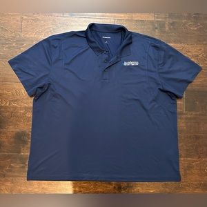Men’s Allied Universal Security Services Blue Polo Shirt- Size 5XL
